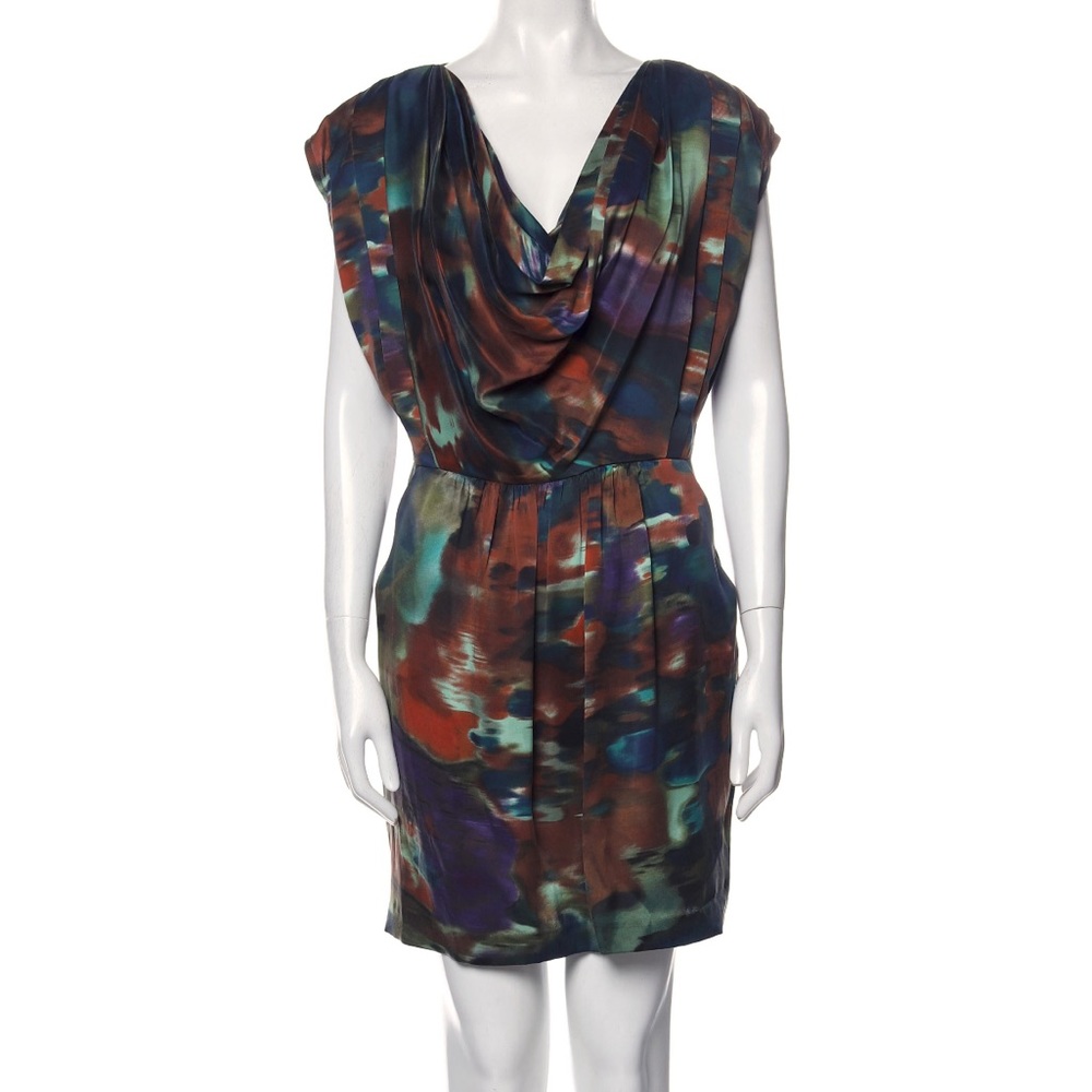 Catherine Malandrino Silk A-Line Dress